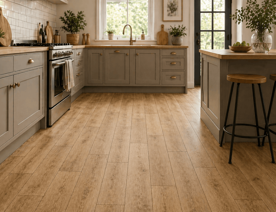 Best Vinyl Flooring for Kitchens That Need Style and Spill Protection