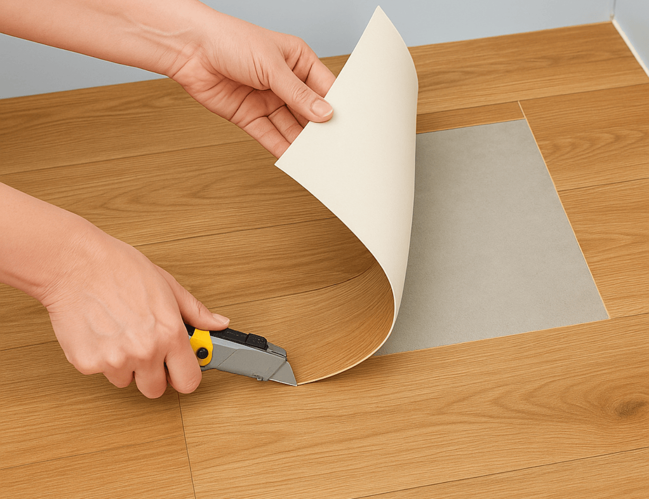 How To Remove Vinyl Flooring Glued With Spray Adhesive