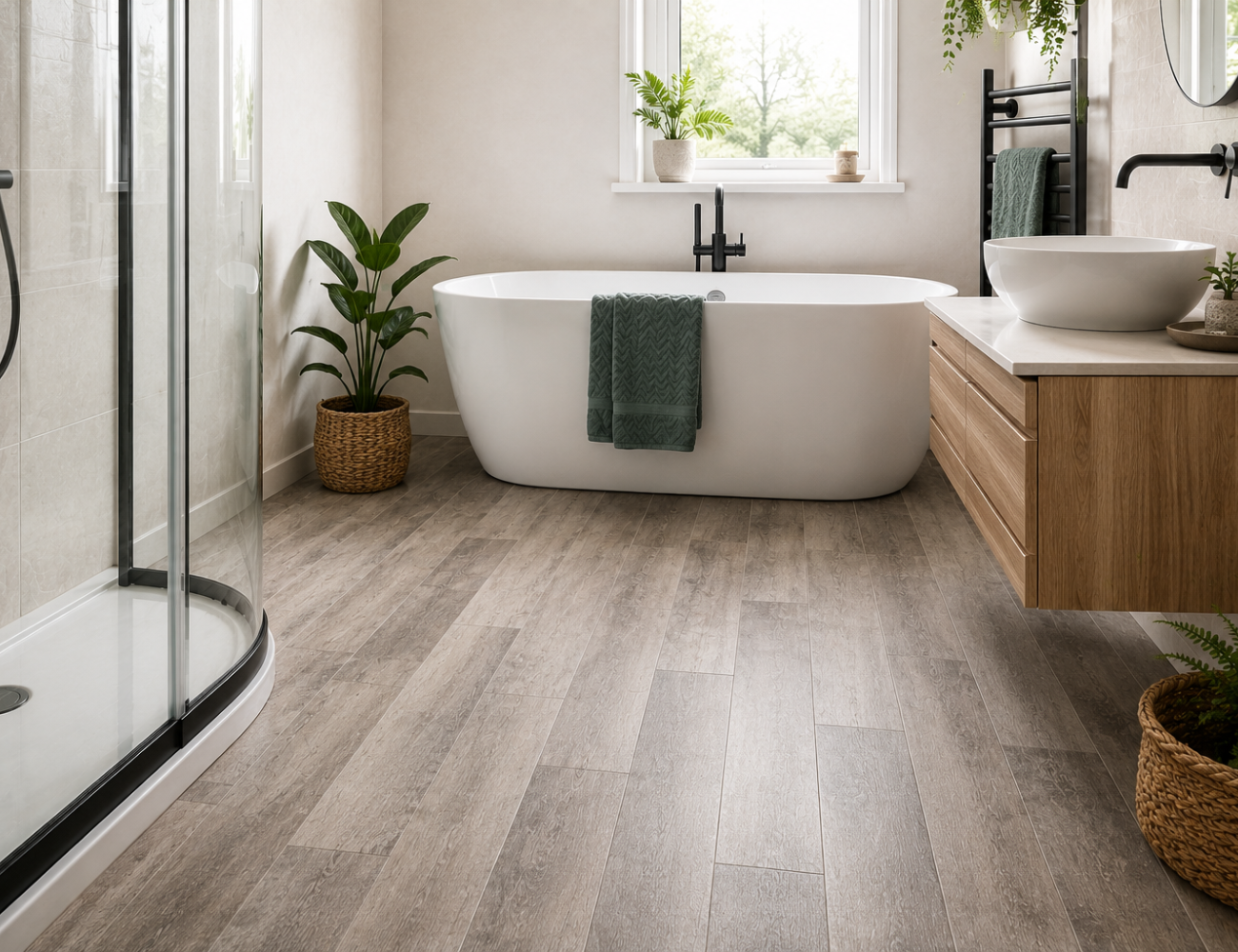 Is Click Vinyl Flooring Good for Bathrooms?