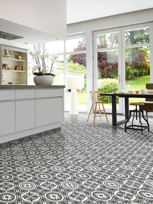 Palermo Vinyl Flooring In A Kitchen