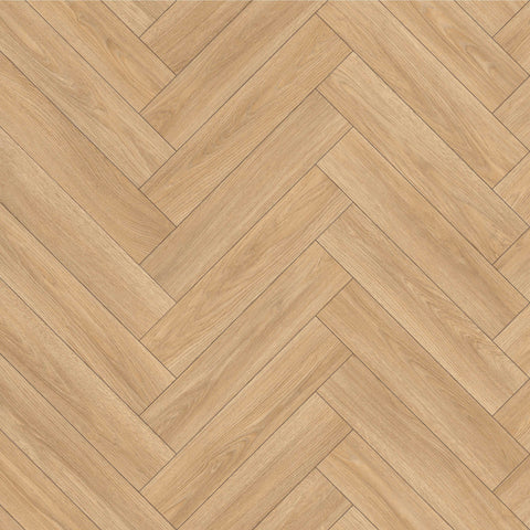 Soft Oak Herringbone