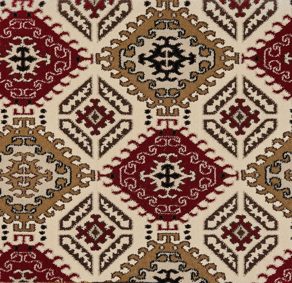 Red/Beige