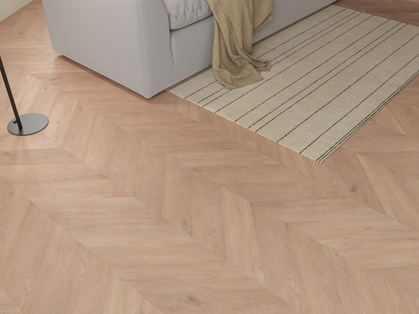 Sava Chevron LVT Flooring