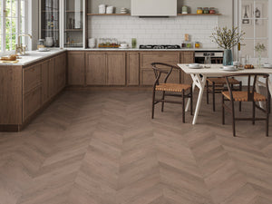 Sava Chevron LVT Flooring